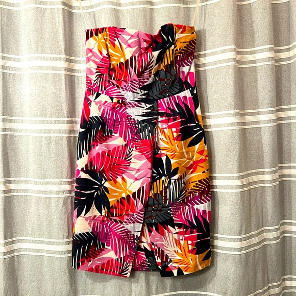 Banana Republic Dresses & Skirts - Vintage Banana Republic | Botanical Print Cocktail Mini Dress | Size 6